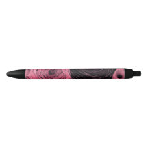 Romantische roze en zwarte gotische Rozen