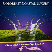 Romantische Roze Flamingo's met gouden folie Bad Handdoek