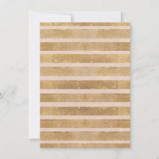 Romantische roze gouden herfstkrans SWEET 16 monog Kaart (Achterkant)