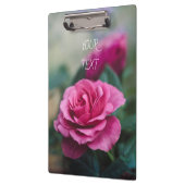Romantische Roze Klembord (Links)