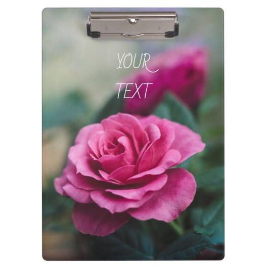 Romantische Roze Klembord (Voorkant)