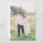 Romantische Roze Munt Blauwgroen Bloemen Boho Bewa Kaart (Achterkant)