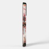 Romantische Roze Pioen iPhone 16 / iPad hoes (Achterkant / Rechts)