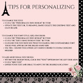 Romantische roze Polka Dot Parijs Frankrijk Planne Planner