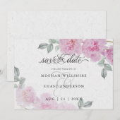 Romantische roze pony's rijstpapier Barefoot Bride (Voorkant / Achterkant)