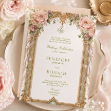 Romantische Roze Roségouden Bruiloft
