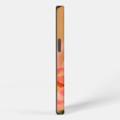 Romantische Roze Vlinder Tulp iPhone Hoesje (Rechterkant)