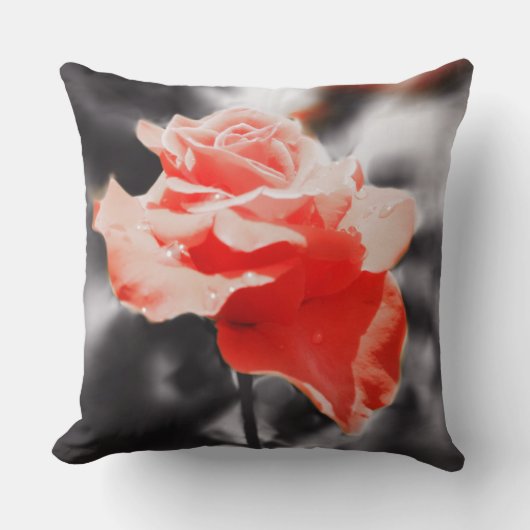 Romantische Rozen bloemen #3 Kussen (Voorkant)