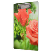 Romantische Rozen bloemen Klembord (Links)