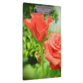 Romantische Rozen bloemen Klembord (Rechts)