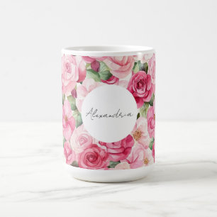 Romantische Rozen Bloemen Koffiemok