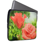 Romantische Rozen bloemen Laptop Sleeve (Voorkant Rechts)