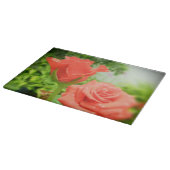 Romantische Rozen bloemen Snijplank (Hoek)