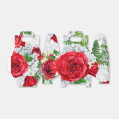 Romantische Rozen Cadeaudoos Bedankdoosjes (Uitgevouwen)