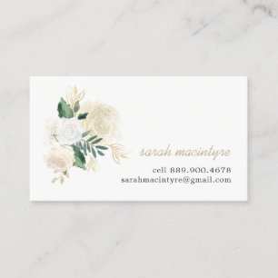 Romantische Rozen die Kaarten roepen Contactkaartje