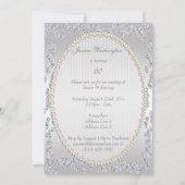 Romantische Rozen en diamanten 60e verjaardag Kaart (Achterkant)