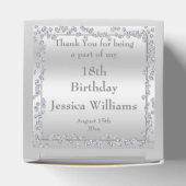 Romantische Rozen en diamanten Bedankdoosjes (Bovenkant)