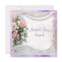 Romantische Rozen en parels Moederdag Brunch