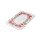 Romantische Rozen Frame Memory Foam Badmat (Gekanteld)