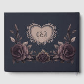 Romantische  rozen. gastenboek (Achterkant)
