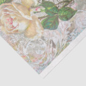 Romantische Rozen, gedicht en Filippijnse grens Tissuepapier (Detail)