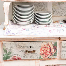 Romantische Rozen, gedicht en Filippijnse grens Tissuepapier