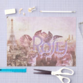  Romantische Rozen in het tijdschrift Parijs Tissuepapier (Craft)