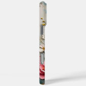 Romantische  Rozen in roze en perziktuin Case-Mate iPhone Case (Achterkant / Rechts)