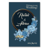 Romantische Rozen. Menu Kaart (Achterkant)