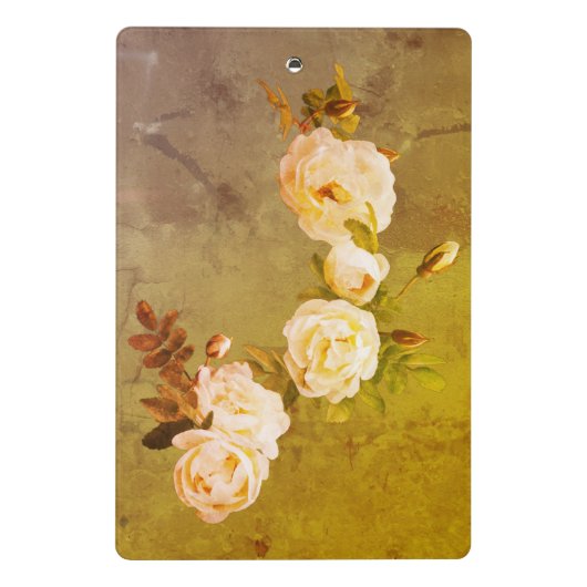 Romantische  Rozen Mini Klembord (Achterkant)