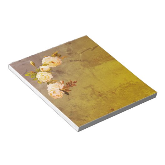 Romantische Rozen Notitieblok (Schuin)