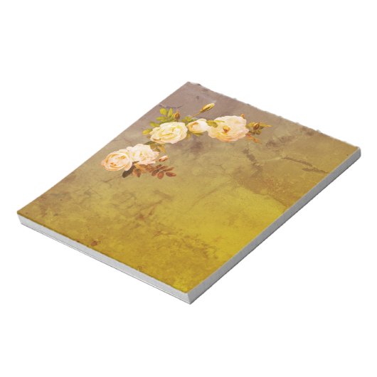 Romantische  Rozen Notitieblok (Linkerzijde)