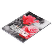 Romantische Rozen Notitieboek (Linkerzijde)
