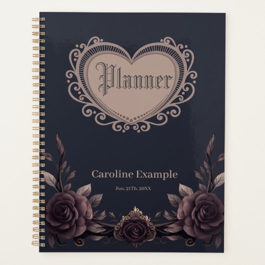 Romantische  rozen. planner (Voorkant)