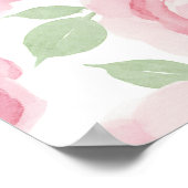 Romantische Rozen Poster (Hoek)