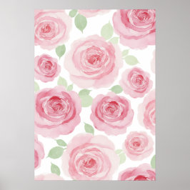 Romantische Rozen Poster