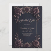 Romantische  rozen. save the date (Voorkant)
