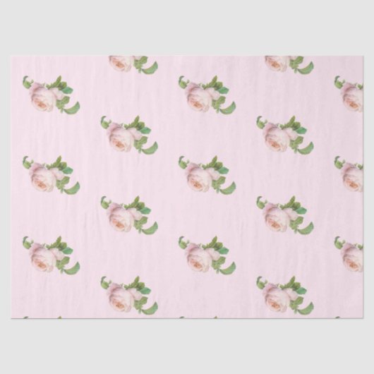 Romantische Rozen Serie Design 19 Tissuepapier (Voorkant)