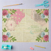 Romantische Rozen Serie Ontwerp 10 Tissuepapier (Craft)