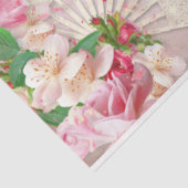 Romantische Rozen Serie Ontwerp 12 Tissuepapier (Detail)