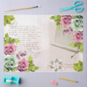 Romantische Rozen Serie Ontwerp 13 Tissuepapier (Craft)