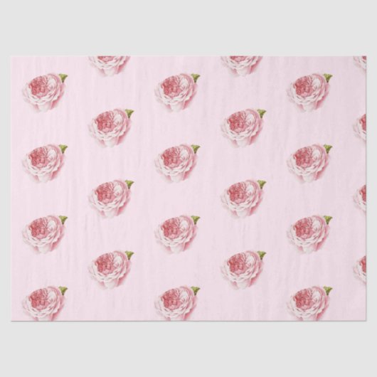 Romantische Rozen Serie Ontwerp 17 Tissue Papier (Voorkant)