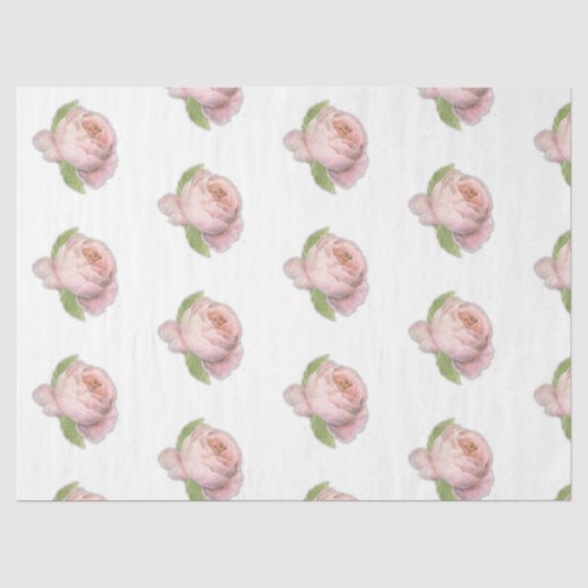 Romantische Rozen Serie Ontwerp 18 Tissuepapier (Voorkant)