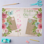 Romantische Rozen Serie Ontwerp 8 Tissuepapier (Craft)