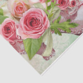 Romantische Rozen Serie Ontwerp 9 Tissuepapier (Detail)