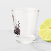 Romantische  rozen. shot glas (Rechts)