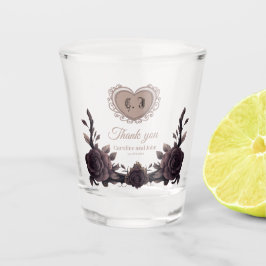 Romantische  rozen. shot glas