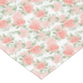 Romantische rozen tafelkleed (Gekanteld)