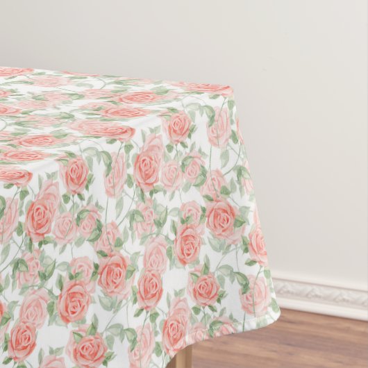 Romantische rozen tafelkleed (Voorbeeld)