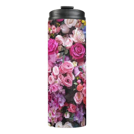 ROMANTISCHE ROZEN THERMOSBEKER (Voorkant)